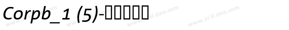 Corpb_1 (5)字体转换